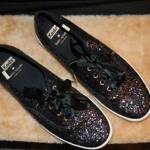 Keds x Kate Spade Glitter Sneakers - Blue Multi